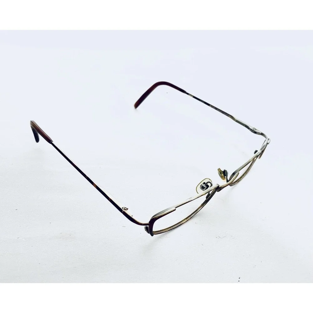 Kate Spade NY Tortoise Gold Metal Rectangular Glasses Italy Dara 57 18 130
